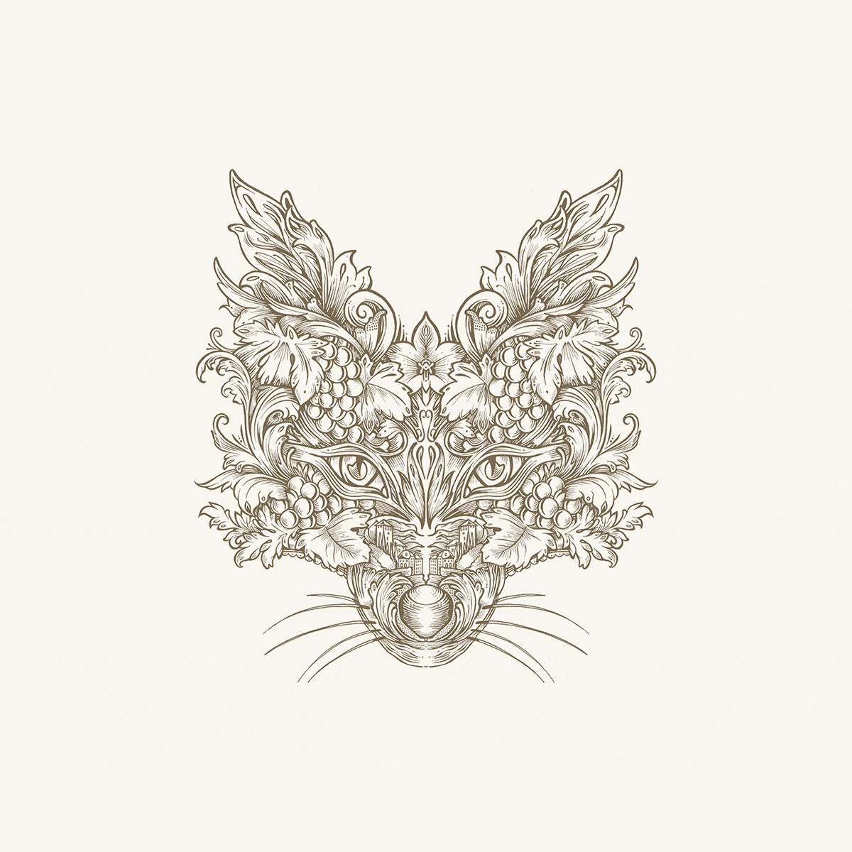 Pale fox square