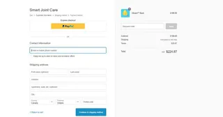 Shopify checkout