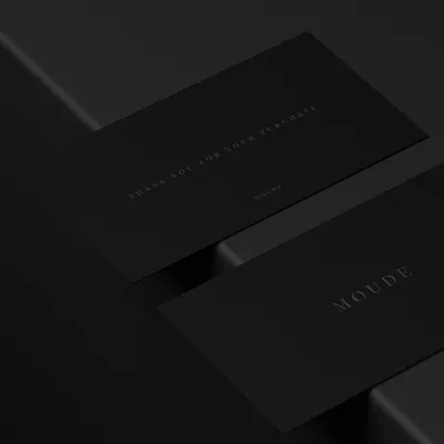 Card mockup