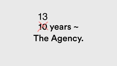 Celebrating 13 years the agency thumb