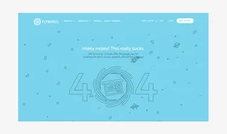Flywheel 404 page