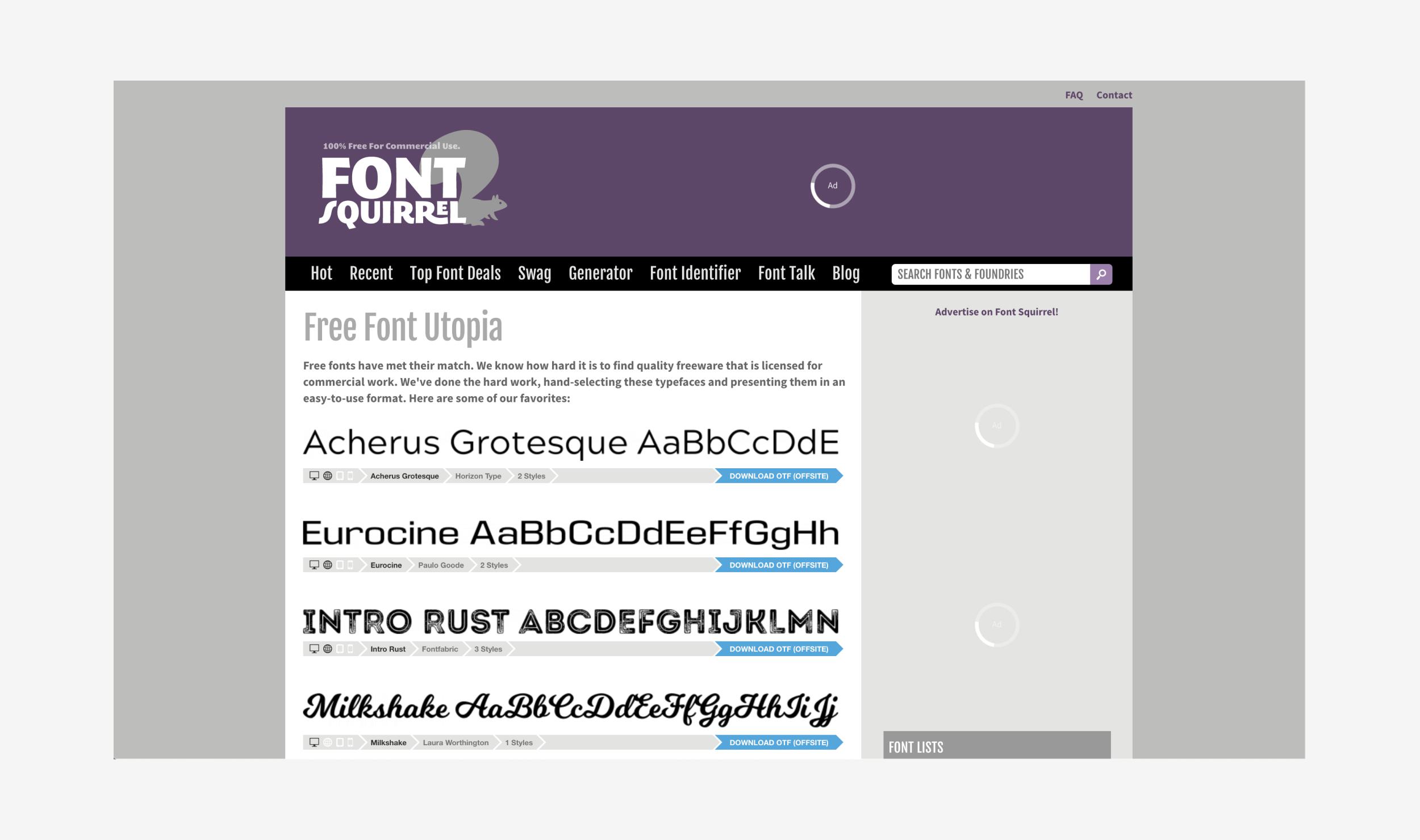 Font Squirrel