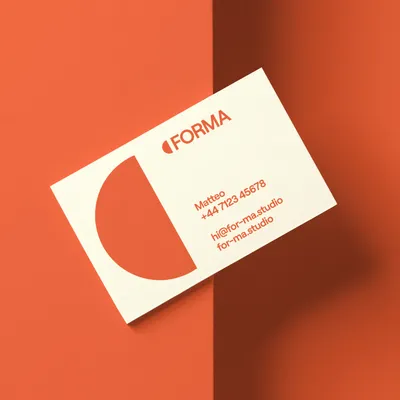 Forma business card
