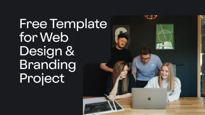 Free Template for Web Design Branding Project