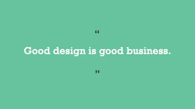 Good Design