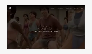 Gymbox 404 page