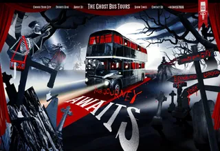 Halloween bus