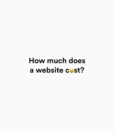 How much does a website cost madebyshape