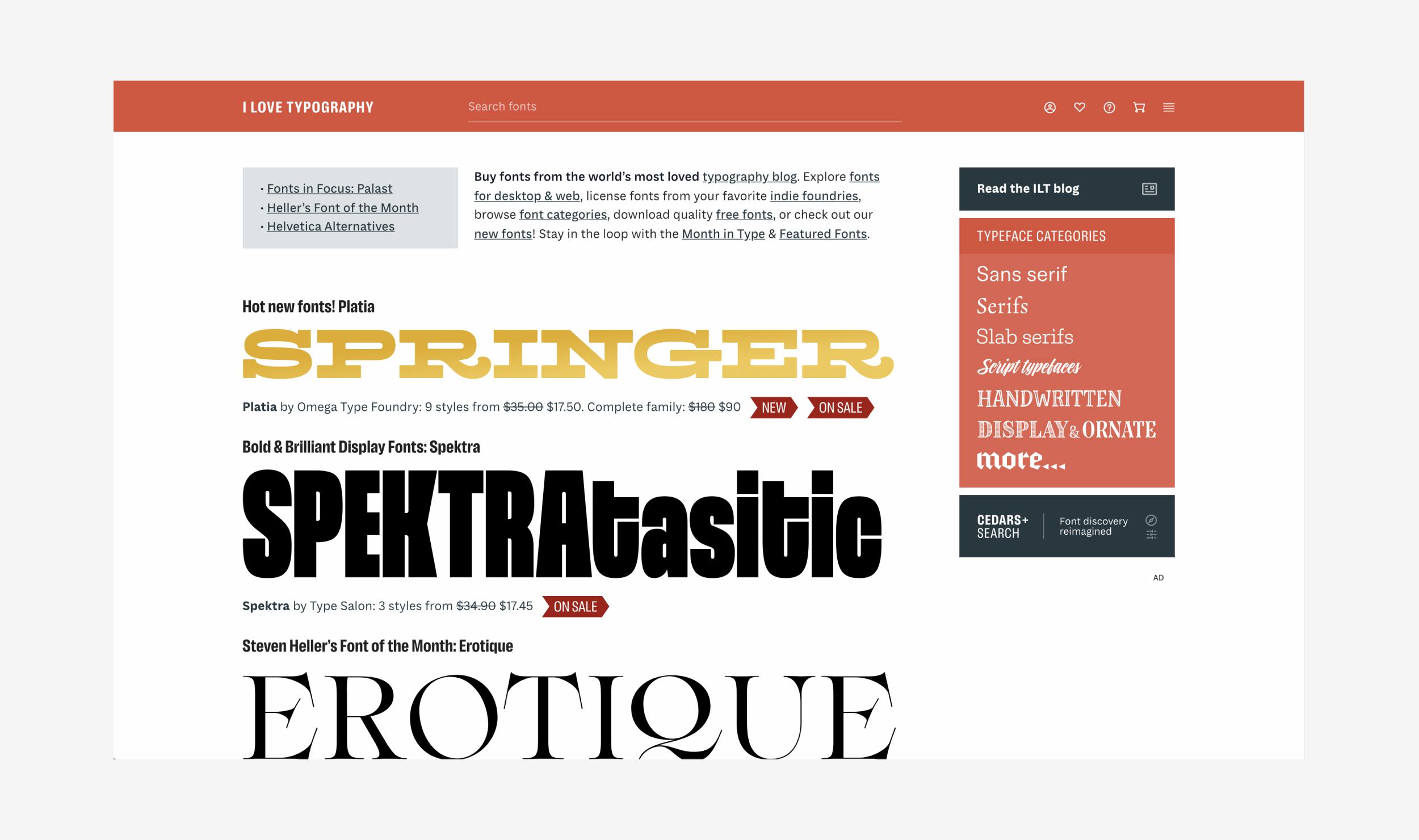 I Love Typography