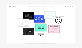 Lazy Oaf 404 page