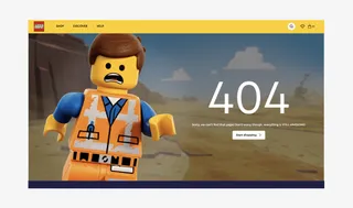 Lego 404 page