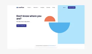Overflow 404 page