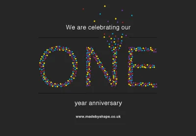 Shape One Year Old 1