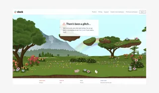Slack 404 page