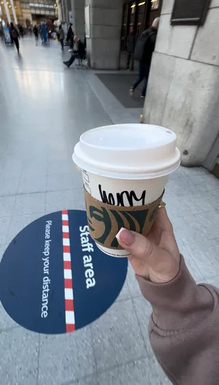 Starbucks coffee cup