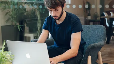 Tom working at shape