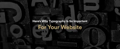 Typography Header