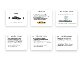 Uber pitch deck