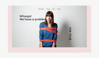 Victoria Spicer 404 page
