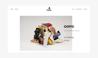 Volta 404 page