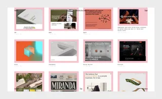 Best web design inspo sites Admire The Web