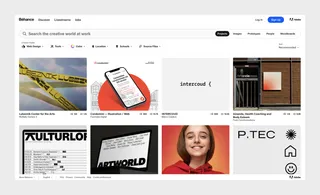 Best web design inspo sites Behance