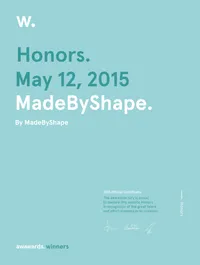 Certificate madebyshape hm