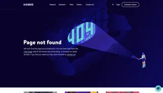 Kinstra 404 page