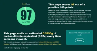 Shape ecograder sustainability results