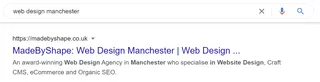 Web design manchester